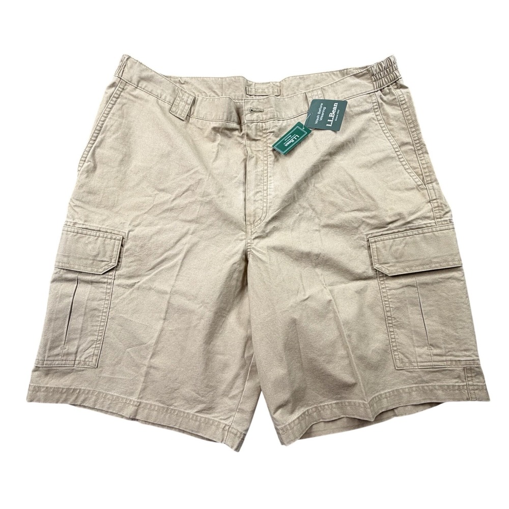 L.L. Bean Men's Cargo Shorts - Khaki/Tan